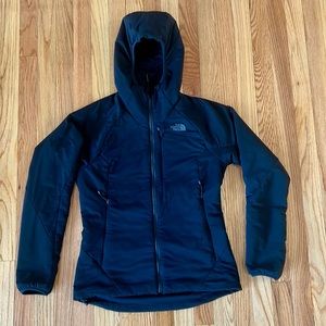 The north face black ventrix hoodie  size small